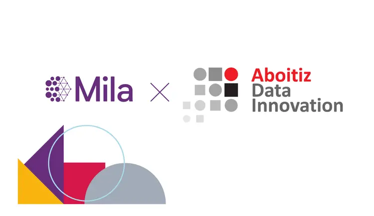 Mila and Aboitiz Data Innovation logos