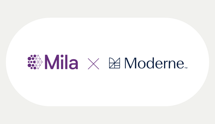 Mila and Moderne logos