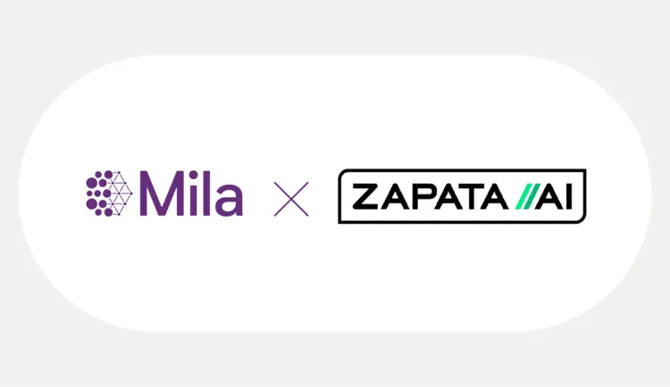 Mila and Zapata AI logos