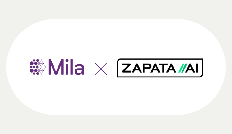Mila and Zapata AI logos