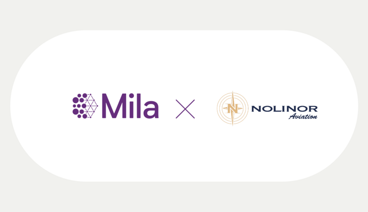 Mila and Nolinor logos