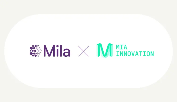 Mia innovation and Mila logos