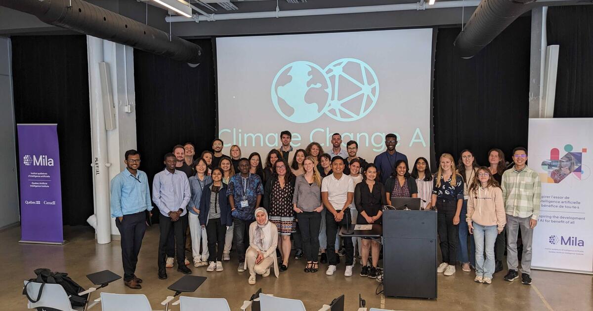 Mila hosted the first in-person Climate Change AI Summer School | Mila